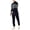A1-navy, variant on Juicy Trendz Man Hooded Fleece Onesie Pajamas – Aztec Print, Zip-Up, Unisex Non-Footed Sleepwear Jumpsuit for Adults