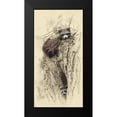 thumbnail image 2 of Brown, Jim 14x24 Black Modern Framed Museum Art Print Titled - Mom And Baby Raccoon, 2 of 5