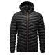 thumbnail image 2 of Sudadera con capucha de algodón a la moda con cremallera de invierno para hombre, chaqueta con bolsillos cálidos, abrigo superior para prendas de vestir Pompotops oipoqjl20861, 2 of 9