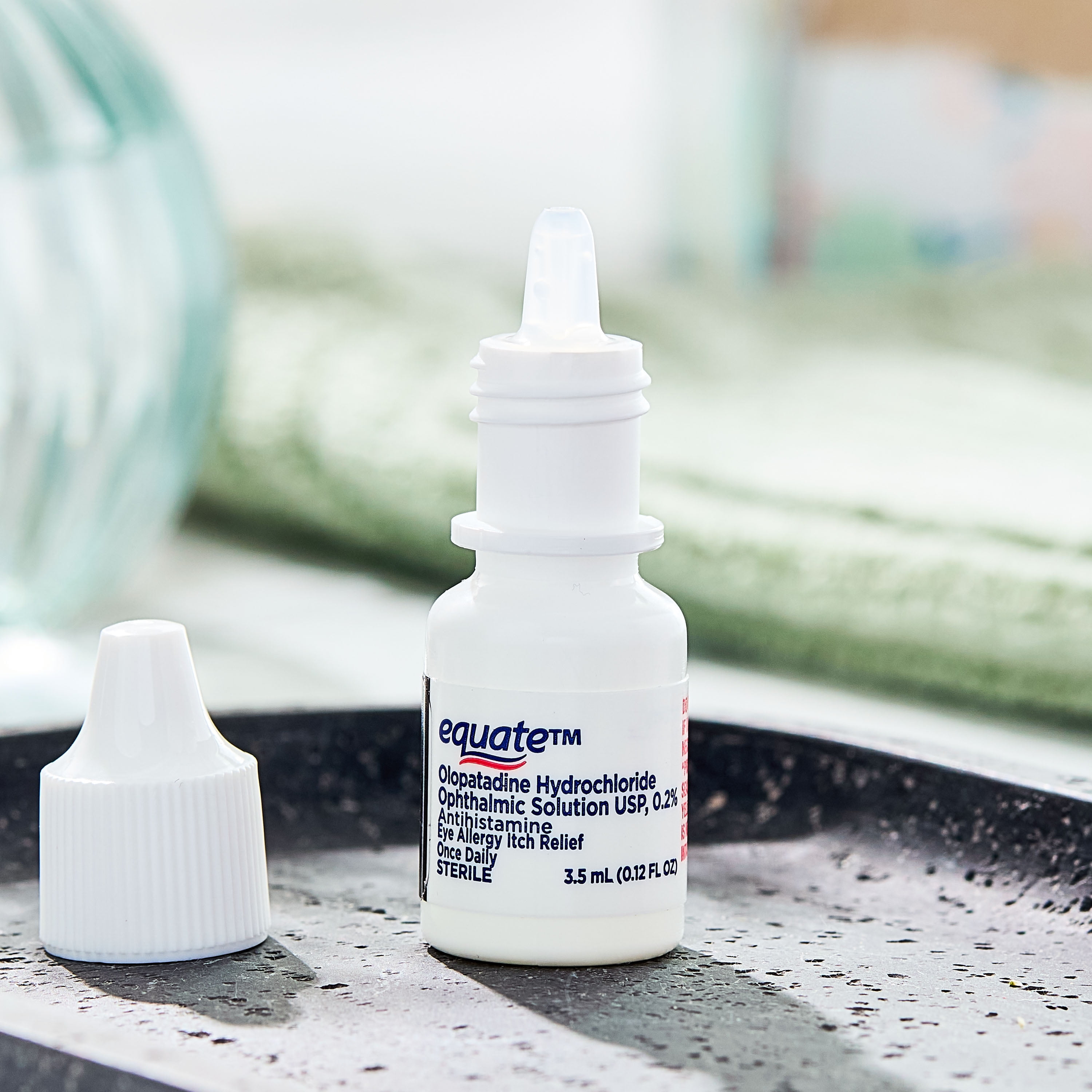 Equate Eye Itch Relief Antihistamine Eye Drops, Olopatadine HCL 0.2%, 3.5mL, Compare to Pataday Once Daily Relief Active Ingredient