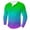 Green A, variant on WRKEKC Long Sleeve Tops for Men, Men's Long Sleeve Shirts, Men's Casual Round Neck Multicolor Print Pullover Fitness Sports Long Sleeve T-Shirt Blouses