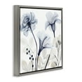thumbnail image 3 of Stupell Industries Sophisticated Minimal Flowers Floral Photography Gray Floater Framed Canvas Art Print Wall Art, 18 x 18, 3 of 9