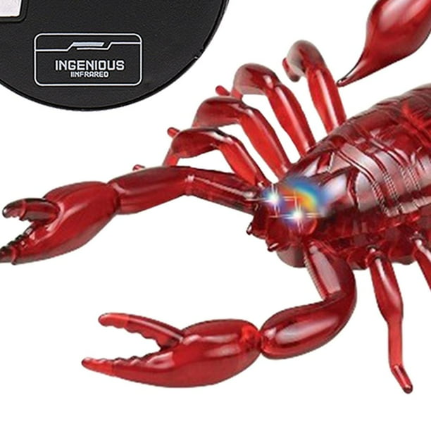 Juguete de escorpion con Control remoto por control remoto para alta simucion juguetes aterradores y complicados acce Macarena Escorpion RC Walmart en linea