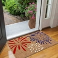 thumbnail image 5 of MOQIN Independence Day Stars Entrance Door Mat Patriotic Decor Welcome Outdoor Mat Non-Slip Carpet Rugs Floor Mat Decorative for Home/Bathroom Kitchen 23.62"x15.75", 5 of 5