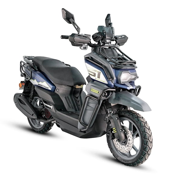 MOTOCICLETA DAYTONA DY180 ADVENTURE 180 CROSSOVER AZUL, SCOOTER 2027