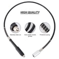 thumbnail image 3 of BESTYASH 1Set Black Flexible Shaft for Rotary Tool with 360 Degree Bending and Solid Plastic Handle, 3 of 7