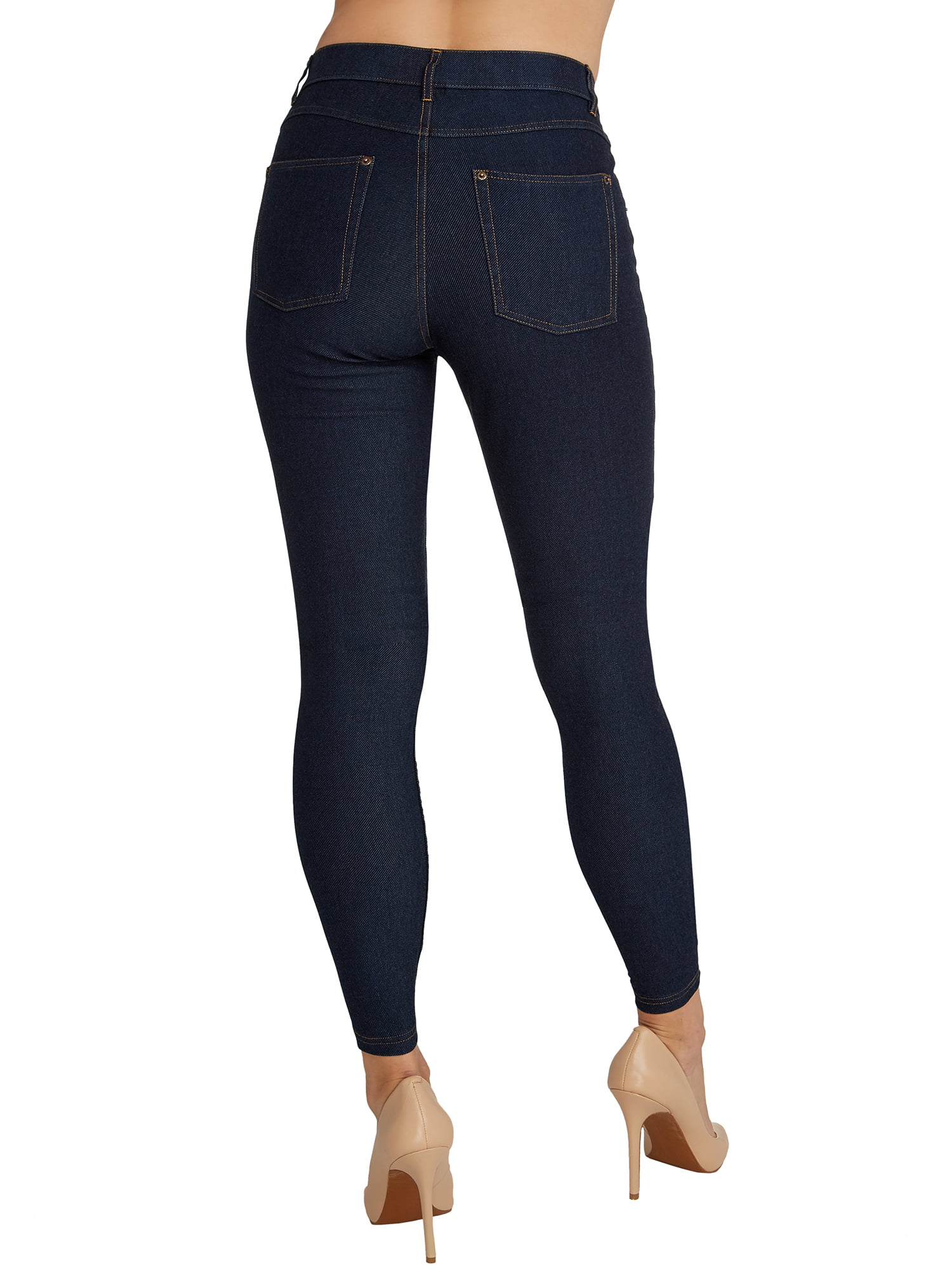 HUE, Jeans, Brand New Hue Essential Denim Leggings In Midnight Blue