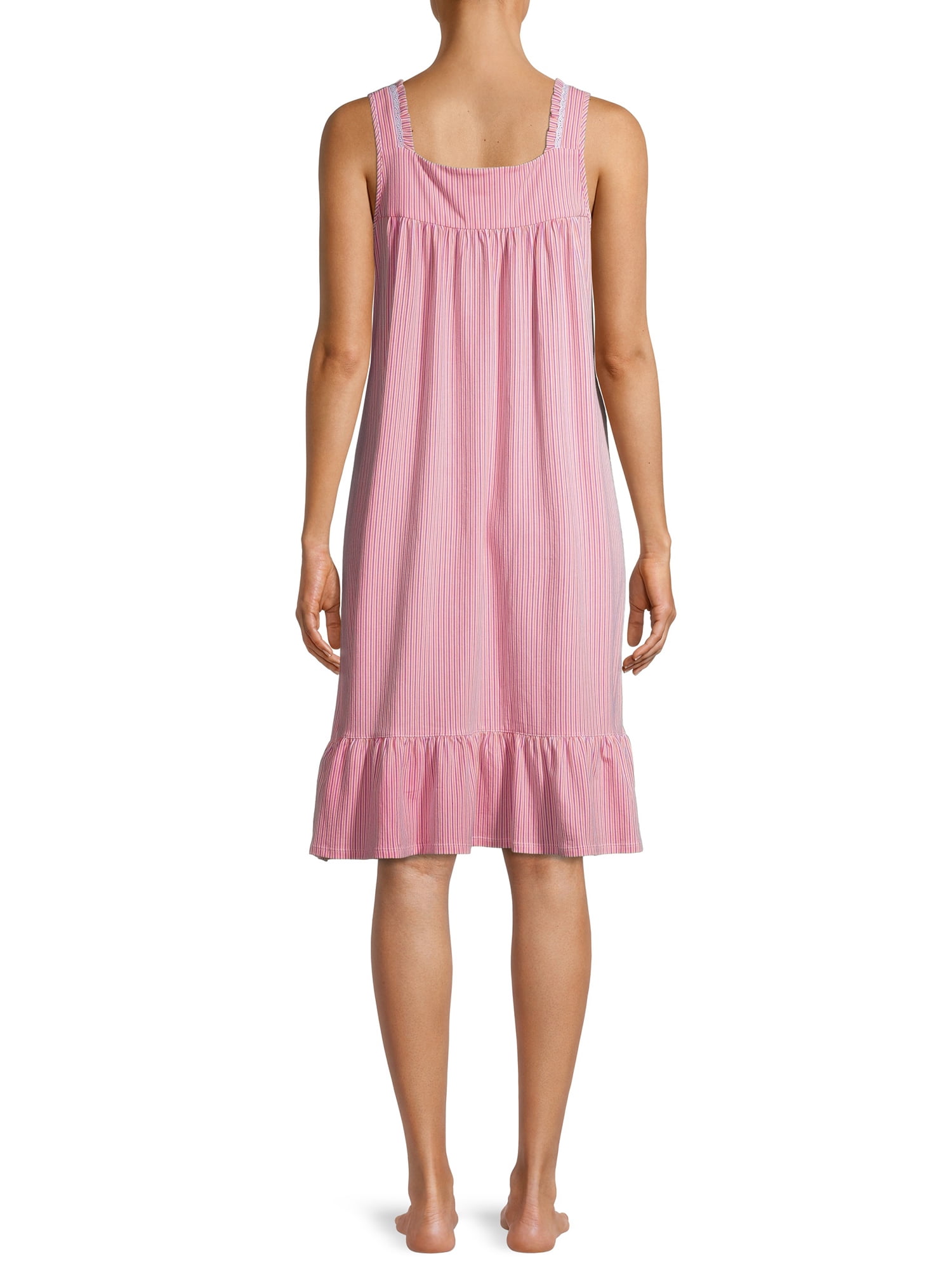 Secret Treasures Women's and Women's Plus Traditional Sleeveless Knit Sleepwear Gown