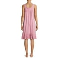 thumbnail image 6 of Secret Treasures Women's and Women's Plus Traditional Sleeveless Knit Sleepwear Gown, 6 of 6