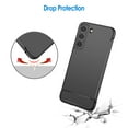 thumbnail image 6 of JETech Slim Fit Case for Samsung Galaxy S22+ / S22 Plus 5G 6.6-Inch, Thin Phone Cover with Shock-Absorption and Carbon Fiber Design (Black), 6 of 7
