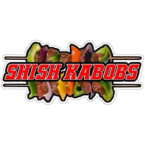 SHISH KABOBS Concession Decal Beef Kabob Sign Stand New - Walmart.ca