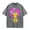 Gray, variant on Men's Cyberpunk Android T-Shirt Acid Wash Sci-Fi Skull Graphic Tee Oversized Streetwear Futuristic Art Top Purple,S