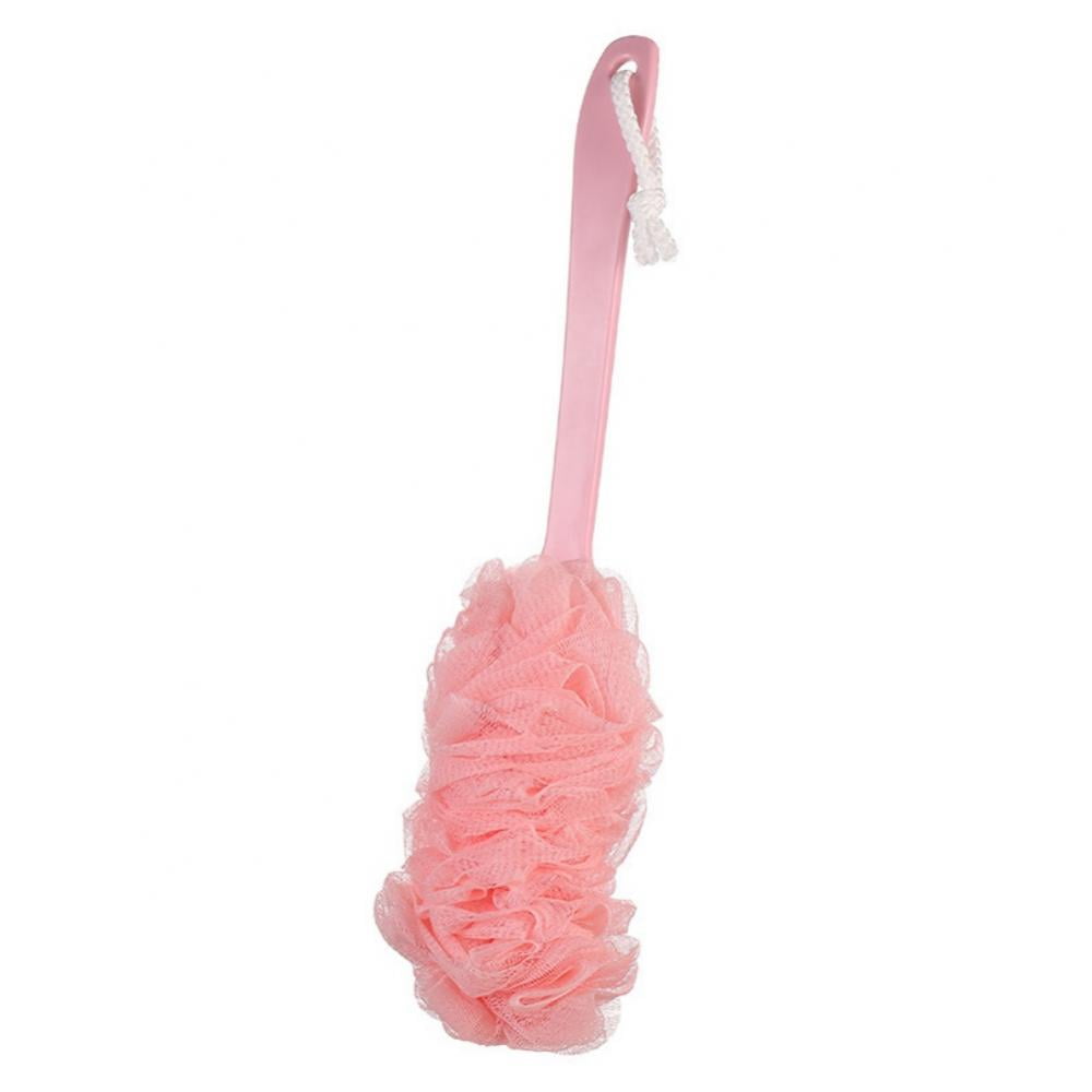Back Scrubber for Shower,Loofah Long Handle Bath Body Brush,Soft Nylon