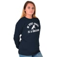 thumbnail image 4 of My Spirit Animal is a Unicorn Women's Long Sleeve T Shirt Brisco Brands L, 4 of 6