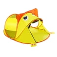 thumbnail image 2 of Tienda de Juegos para Niños Plegable, Fácil de Mover O Desmontar, para Juegos Divertidos para Niños Y Niñas en Interiores Y Exteriores, tres para amarillo, 2 of 6
