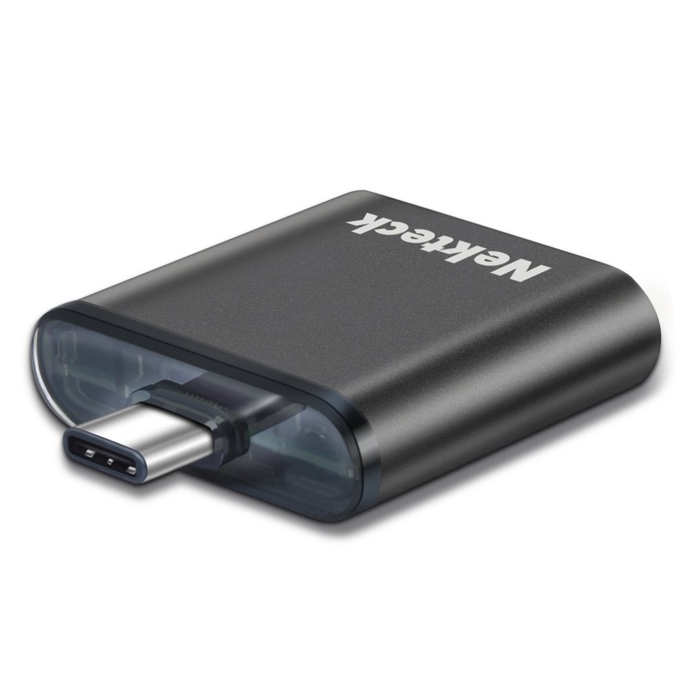 Nekteck USB 3.0 TYPE C OTG SD 4.0 CARD READER up to 250MB/s for SDXC
