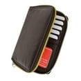 thumbnail image 5 of RFID Premium Leather Men's Passport Bifold Zip Around Wallet ID & Credit Card Holder RFID P 701 (C), 5 of 12