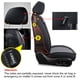 thumbnail image 4 of LINGVIDO Leather Car Seat Covers,Breathable and Waterproof Faux Leather Automotive Seat Covers for Cars SUV Truck Sedan,Universal Anti-Slip Driver Seat Cover with Backrest (Full Seat, Gray+Black), 4 of 9