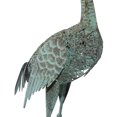 thumbnail image 5 of DecMode 40" Indoor Outdoor Standing Crane Garden Sculpture with Coiled U Shaped Feet (2 Pack), 5 of 13