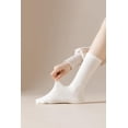 thumbnail image 6 of Lanola Cushion Crew Socks for Women Cotton Running Hiking Athletic Long Socks for Women 5 Pairs, 6 of 7