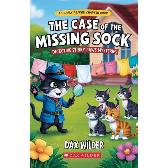 Detective Stinky Paws Mysteries The Case of the Missing Sock: Early Reader Chapter Books (Ages 5-8), Book 1, (Paperback)