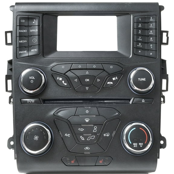 Restored 2015 Ford Fusion Multimedia Temperature Control Panel Part Number FS7T-18E243-KD (Refurbished)