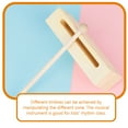 thumbnail image 4 of WAXIAYU 2 Sets Wood Rhythm Musical Wood Block Percussion Instrument and Wooden Mallets Kit, 4 of 9