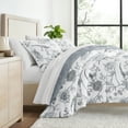 thumbnail image 3 of All Season Ultra Soft Comforter Set Lightweight Bedding in Molly Botanicals for Twin/Twin XL Size by Comfort Canopy, 3 of 14