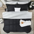 thumbnail image 3 of Nestl Queen Size Comforter Set 9 Piece Reversible Comforter Set Queen Bed in a Bag Queen All Season, Queen Bed In A Bag With 2 Memory Foam Pillows&nbsp;, 3 of 7
