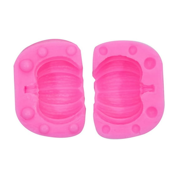 XKHHLH 3D Thanksgiving Pumpkin Silicone Mold Autumn Mini Pumpkin Mold Easy Release Chocolate Jelly Molds for Halloween Thanksgiving Christmas Candy Baking Cake Soap Making Chocolate, Clay