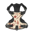 thumbnail image 4 of Bingfone Red Wine No Pull Dog Vest Harness For Small Medium Large Dogs Strap For Puppy Walking,Training,Dog Harness-Medium, 4 of 9