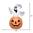 thumbnail image 3 of Airblown Inflatables Ghost and Jack o' Lantern, Small, 3 of 6