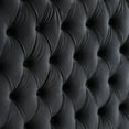 thumbnail image 2 of Better Home Products Dream Luxurious Velvet Canopy Bed, King, USB Port, Contemporary, Black, 2 of 9