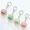 4 Pcs, variant on Cute Mini Dumpling Keychain for Backpacks and Keys, Adorable Cartoon Food Pendant for Kids and Gifts, Soft Durable Eco-Friendly Silicone Bag Charm Accessory
