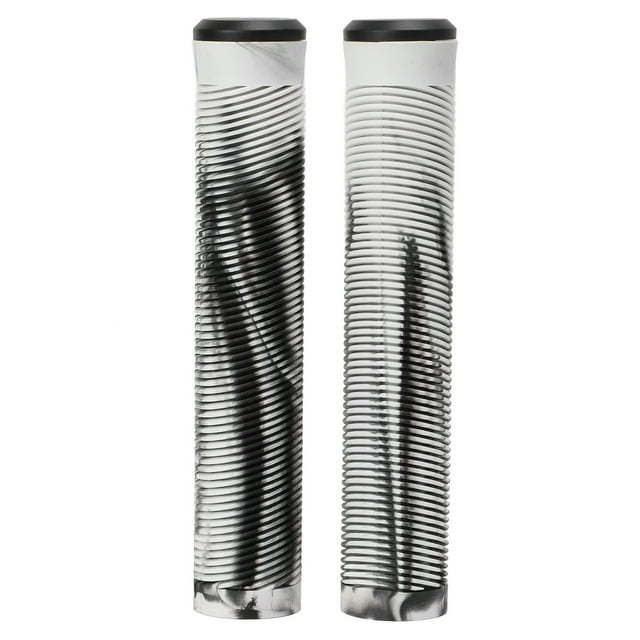 TPE Rubber Handlebar Grips, 1 Pair Universal Bike Handlebar Grips 16cm Anti Slip For Cycling ANGGREK gris negro