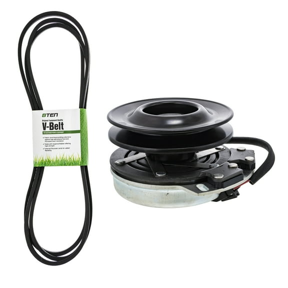 8TEN Belt PTO Clutch Kit for MTD Cub Cadet LTX1050KH LTX1050KW MK1006428