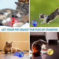 thumbnail image 5 of 3pcs Ghost Hunting Cat Ball Activated Cat Toy Ball Motion Led Light Cat Balls Motion Cat Dog Interactive Toys Pet Glowing Mini Running Exercise Ball T, 5 of 5