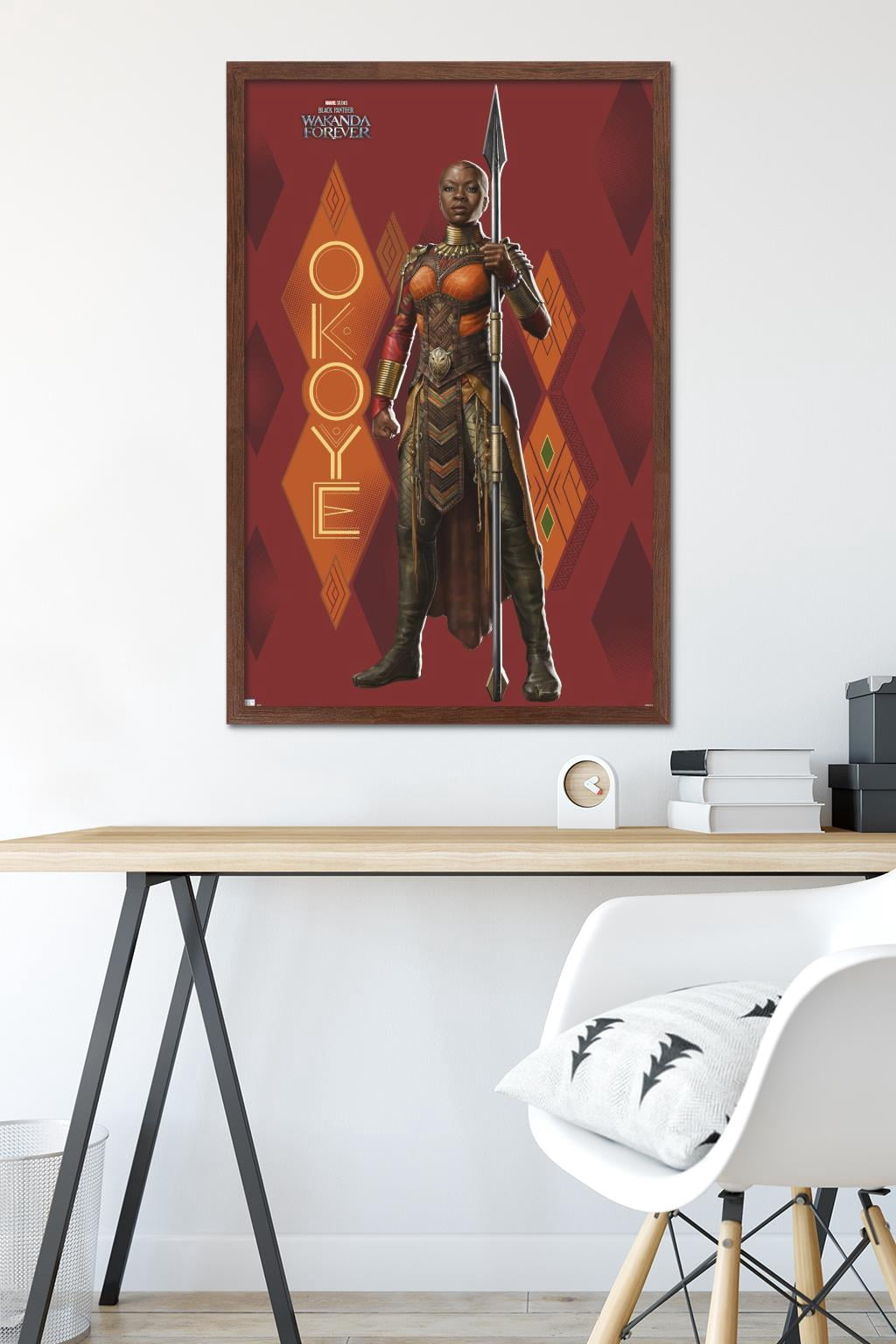 Marvel Black Panther: Wakanda Forever - Okoye Wall Poster, 22.375" x 34" Framed