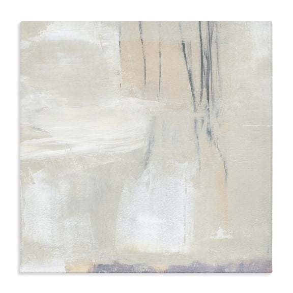 Stupell Industries Contemporary Abstract Beige Lines Arrangement Canvas Art, 24 x 24, by Annie Warren