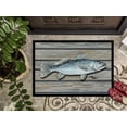 thumbnail image 3 of Carolines Treasures 8494-MAT Tapis de Porte Extérieur Intérieur Truite Mouchetée Poisson 18 x 27 Po, 3 of 4