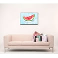 thumbnail image 2 of wall26 - Canvas Wall Art - Watercolor Style Watermelon in a Dish - Gallery Wrap Modern Home Art | Ready to Hang - 32x48 inches, 2 of 4