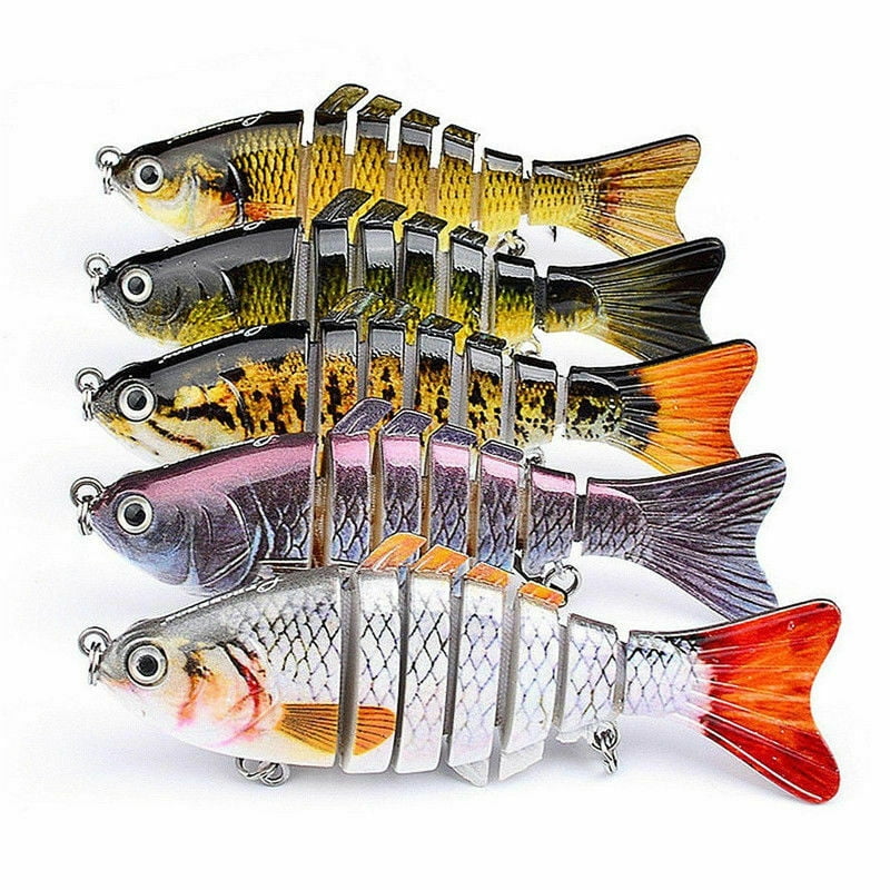 multi jointed fishing lures