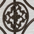 thumbnail image 2 of GDF Studio Darcie Iron Fireplace Screen, Black Brushed Gold, 2 of 5