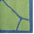 thumbnail image 6 of Rugsotic Carpets Hand Tufted Wool Eco-Friendly Area Rugs - 4'x6', Rectangle, Green Blue, Modern Contemporary Design, High Pile Handmade Anti Skid Rugs for Living Room, Bed Room (K00692), 6 of 6
