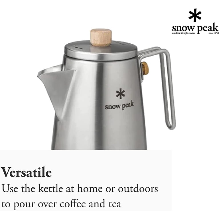 Snow Peak Field Barista Kettle CS-115 - Walmart.com