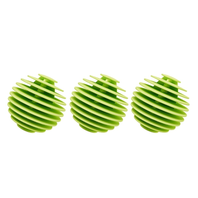 TIMIFIS Boule de Nettoyage 3 Pcs Boule de Retrait de Poils d'Animaux pour Lessive, Boule de Retrait de Poils Réutilisable pour Machine à Laver, Attrape-Poils pour Lessive, Boule de Séchage pour Vêtements