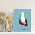 thumbnail image 2 of Qisvanset Seagull Wall Art Canvas Print 15.75x11.81 Inches, 2 of 8