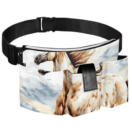 

Gardening Tools Belt Bags Adjustable Waist Bag Hanging Pouch Portable Dogs Walking Bag Horse