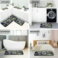 thumbnail image 5 of SKYSONIC Vintage Statue of Liberty Kitchen Mats and Rugs Retro USA American Flag Floor Runner Area Rug Washable Carpet Perfect for Living Room Bedroom Entryway,19.7"x27.6"+19.7"x47.2", 5 of 7