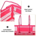 thumbnail image 3 of OULII Petits Paniers pour Rangement Conteneur de Rangement d'Épicerie Rose 1Pcs pour Femmes, 3 of 8
